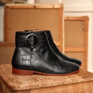 Sezane low heel Sara boots